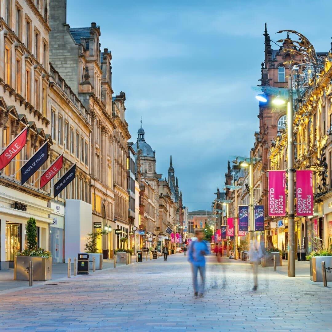 Modern And Refurbished Flat In Merchant City กลาสโกว์ ภายนอก รูปภาพ